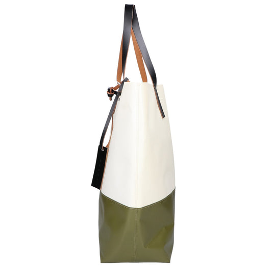 MARNI マルニ 【新品同様】SHMQ0037A0 TRIBECA トライベッカ バイカラー ショッピングバッグ/ トートバッグ