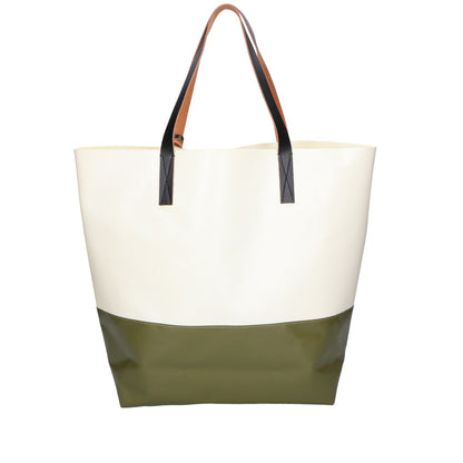 MARNI マルニ 【新品同様】SHMQ0037A0 TRIBECA トライベッカ バイカラー ショッピングバッグ/ トートバッグ