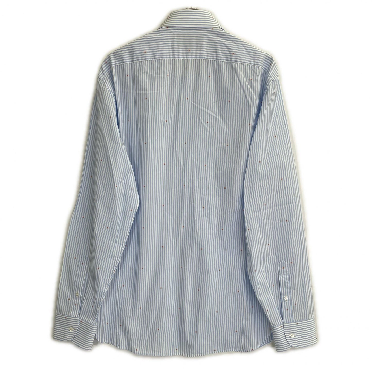 GUCCI グッチ 547234 ブルー ストライプ G総柄 シャツ トップス
