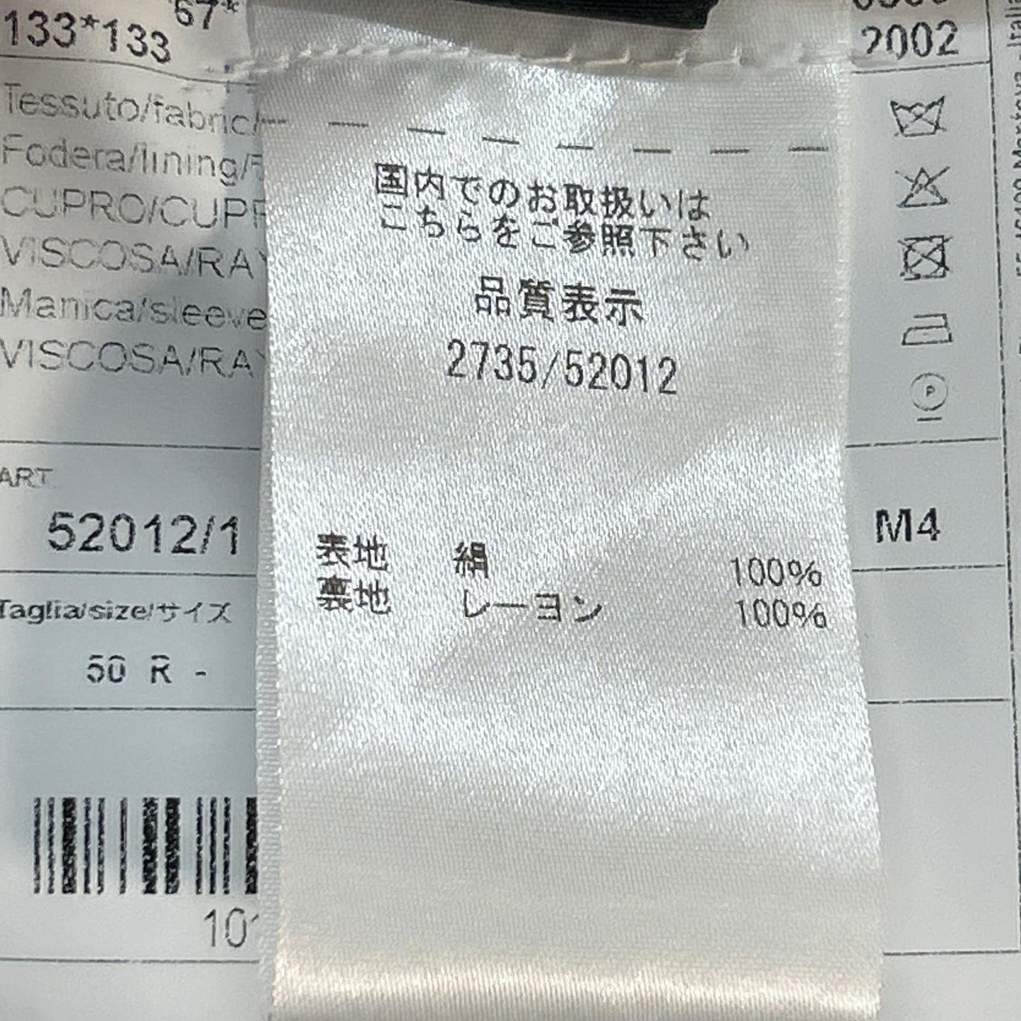 Gabriele Pasini ガブリエレパジーニ 2735/52012 ブラウン シルク ハウンドトゥース 2Bジャケット ジャケット