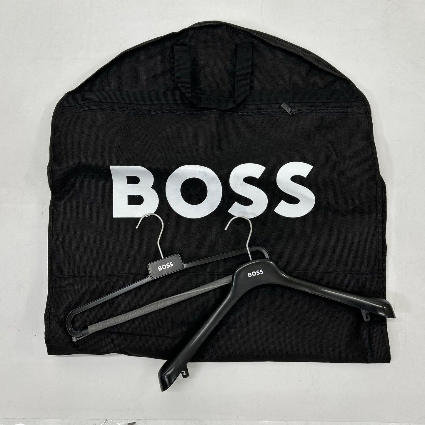 BOSS ボス ネイビー ウールブレンド スリムフィット シアサッカー ジャケットパンツ セットアップ