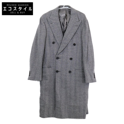 Orazio Luciano 奥拉齐奥·卢西亚诺【美品/日本国内正品】T4216 羊毛双排扣切斯特大衣