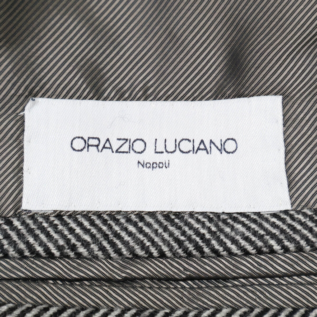Orazio Luciano 奥拉齐奥·卢西亚诺【美品/日本国内正品】T4216 羊毛双排扣切斯特大衣