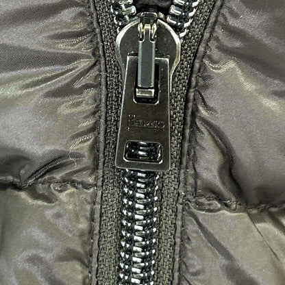 【美品/国内正品】PI000949U 混色法兰绒×尼龙 连帽羽绒服 夹克 52 男款