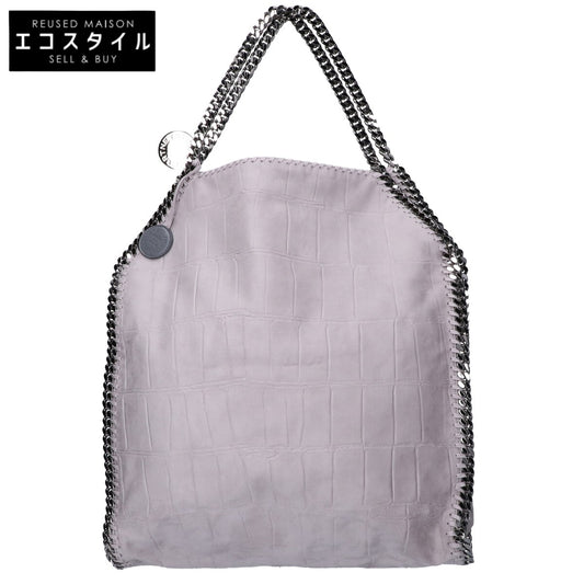 STELLA McCARTNEY ステラマッカートニー 【美品】700228W8825 ファラベラ ラージ 型押し ショルダー トートバッグ