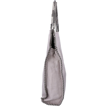 STELLA McCARTNEY ステラマッカートニー 【美品】700228W8825 ファラベラ ラージ 型押し ショルダー トートバッグ