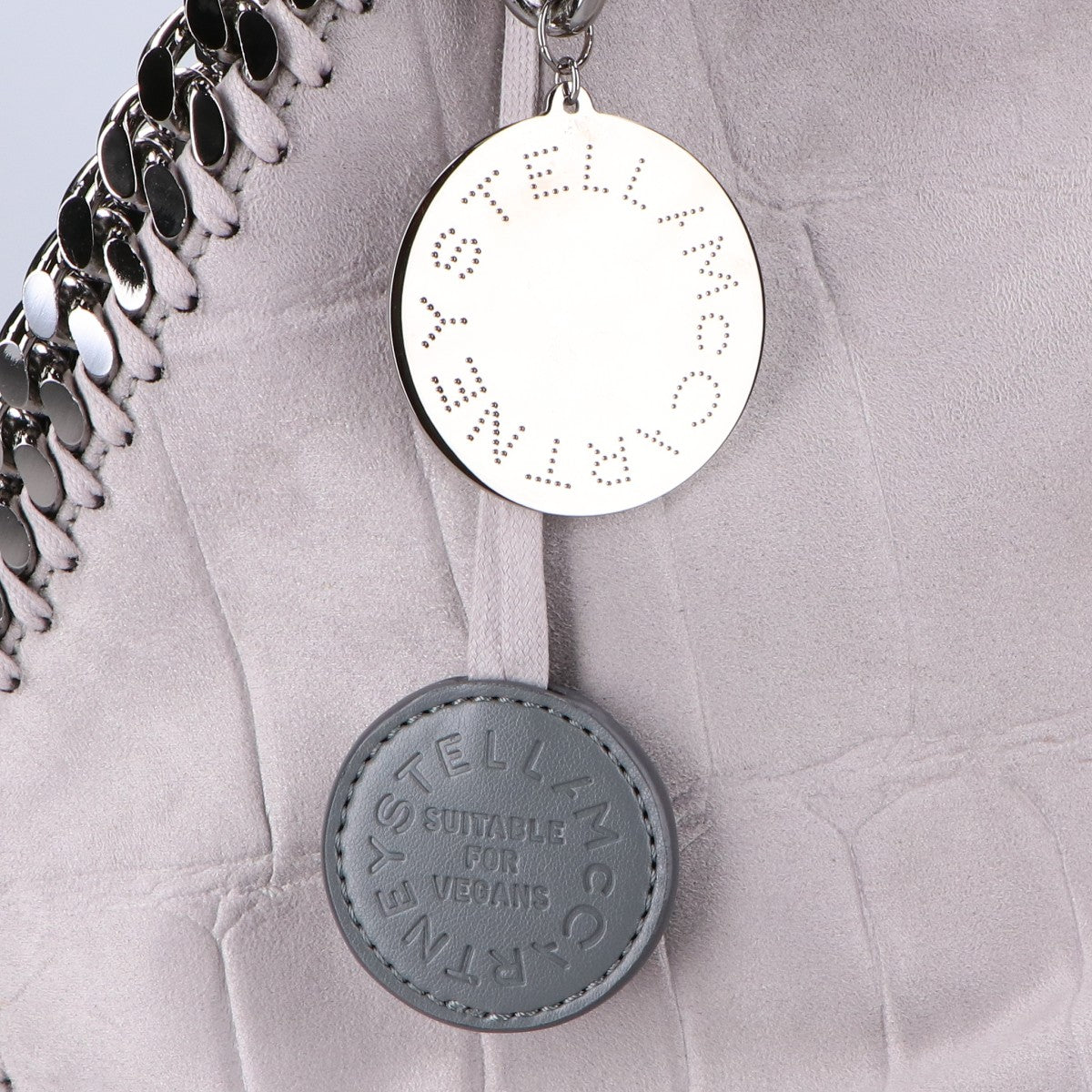 STELLA McCARTNEY ステラマッカートニー 【美品】700228W8825 ファラベラ ラージ 型押し ショルダー トートバッグ