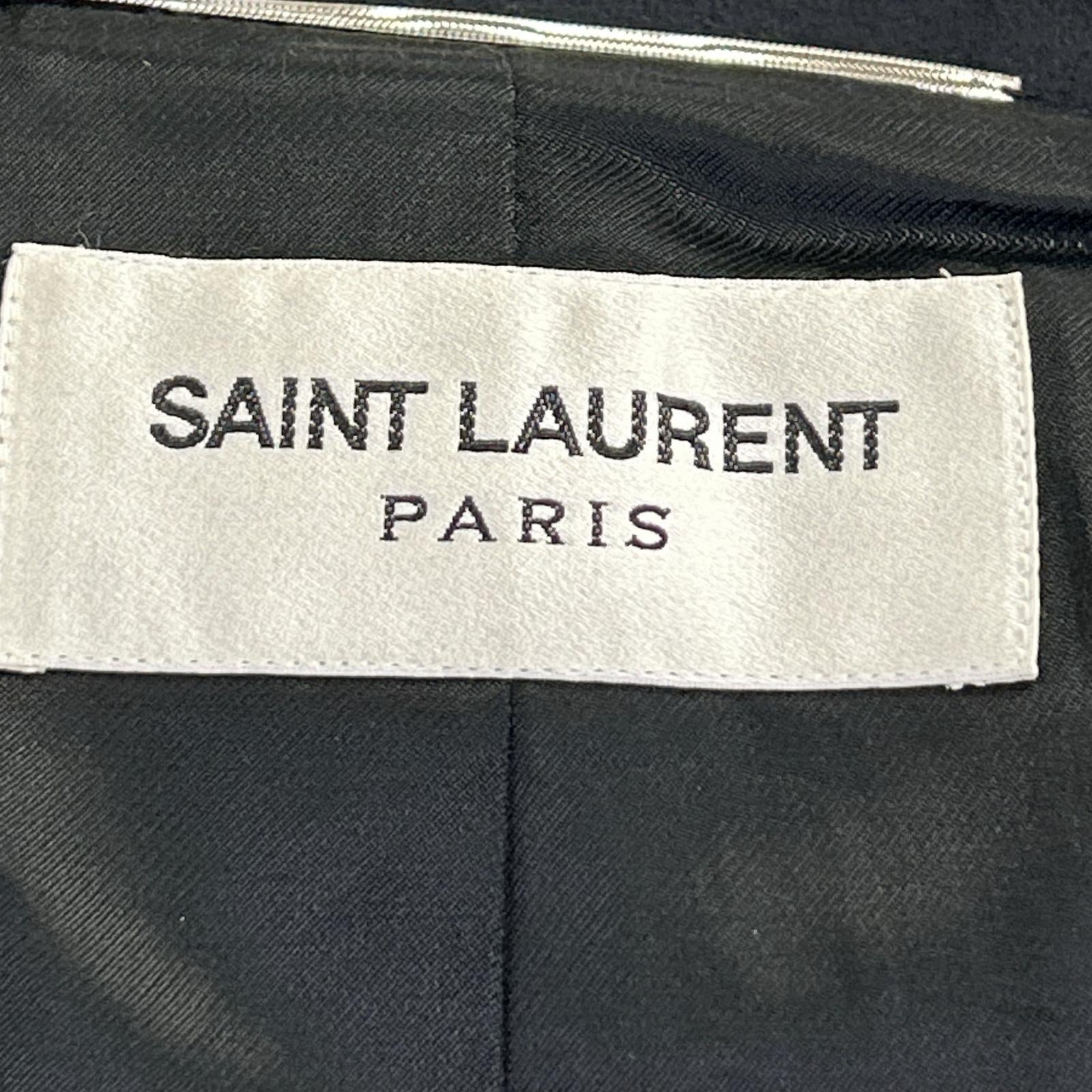 SAINT LAURENT PARIS サンローランパリ 18AW 【国内正規】343626 ウール ピー コート