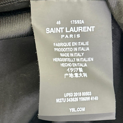 SAINT LAURENT PARIS サンローランパリ 18AW 【国内正規】343626 ウール ピー コート