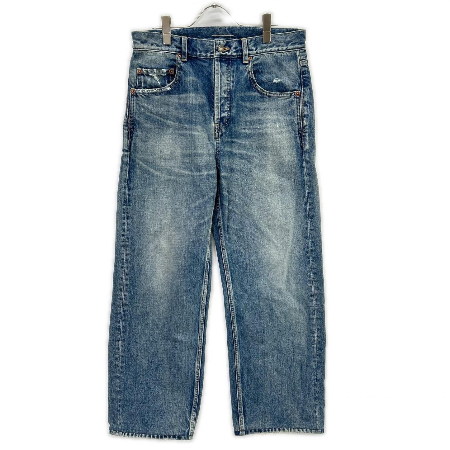 SAINT LAURENT PARIS 圣罗兰 23年 786722 水洗破洞牛仔裤