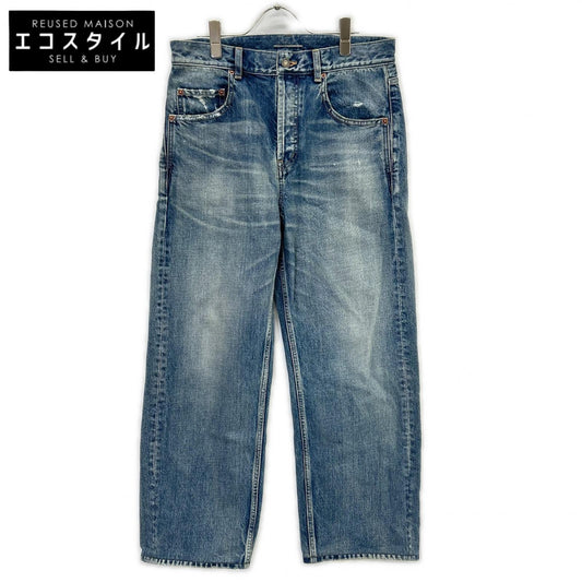 SAINT LAURENT PARIS 圣罗兰 23年 786722 水洗破洞牛仔裤