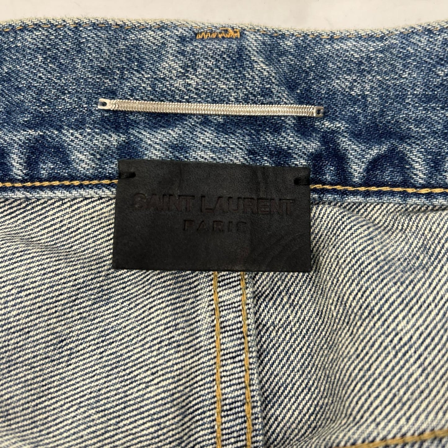 SAINT LAURENT PARIS 圣罗兰 23年 786722 水洗破洞牛仔裤
