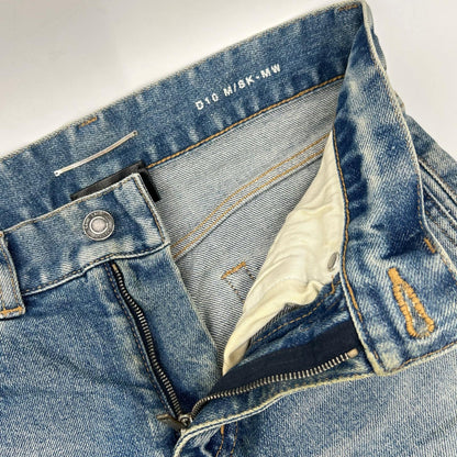 SAINT LAURENT PARIS 圣罗兰巴黎 19年 606663 做旧破洞修身牛仔裤 下装