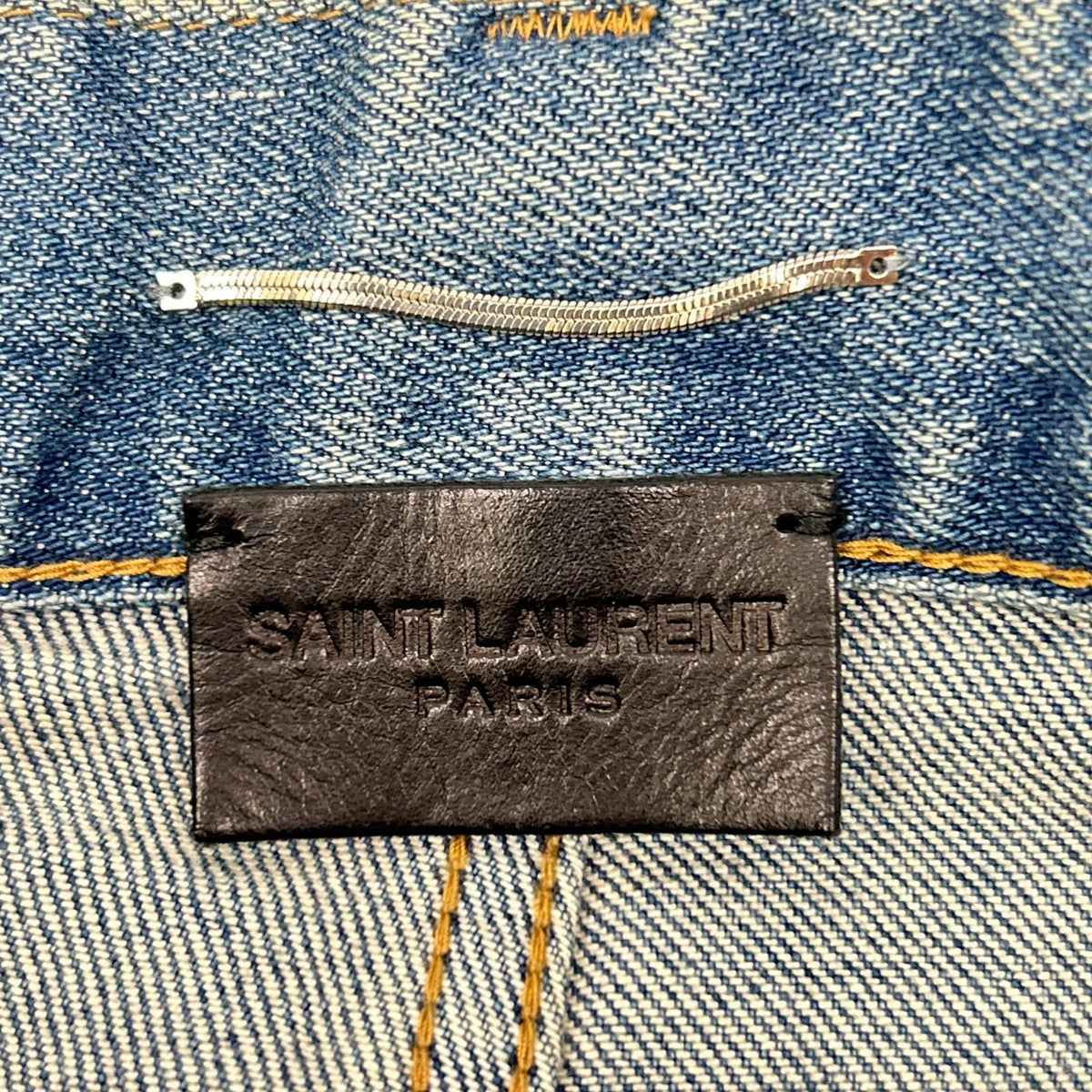 SAINT LAURENT PARIS サンローランパリ 19年 606663 ダメージ加工 スキニー デニムパンツ ボトムス