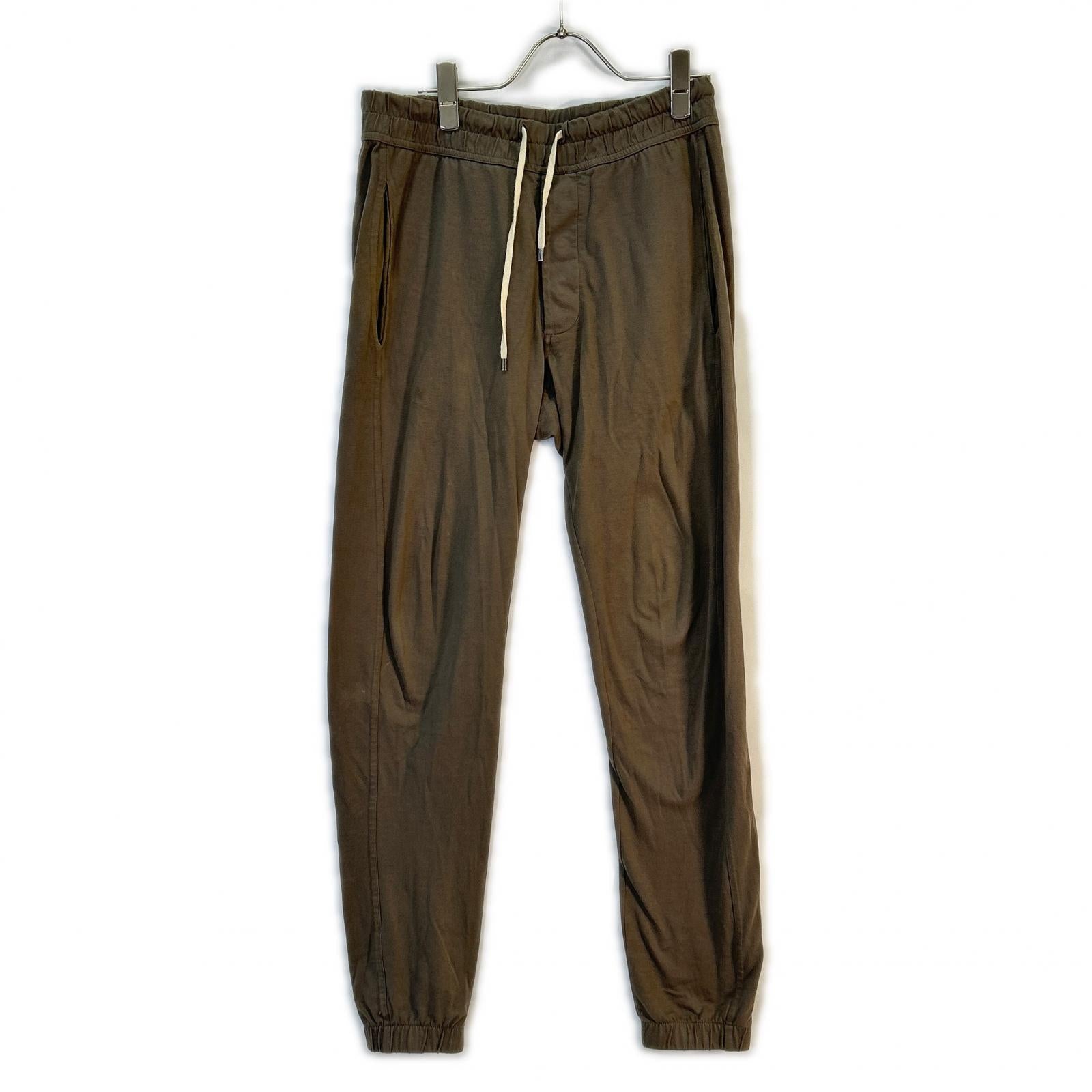 SAINT LAURENT PARIS サンローランパリ 21年 688909 ブラウン イージー スウェットロングパンツ ボトムス