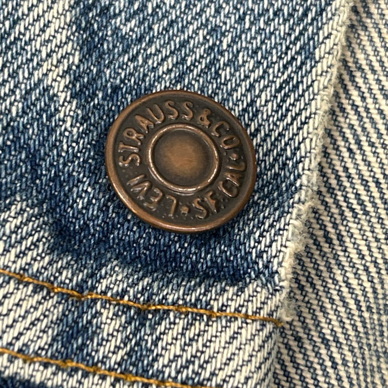 LEVI'S リーバイス ライトブルー ボタン裏527 4th デニムジャケット ジャケット