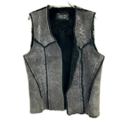 NUMBER (N)INE ナンバーナイン 07AW F07-NJ046 本人期 ムートン ベスト