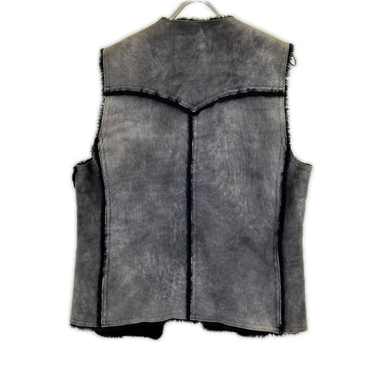 NUMBER (N)INE ナンバーナイン 07AW F07-NJ046 本人期 ムートン ベスト