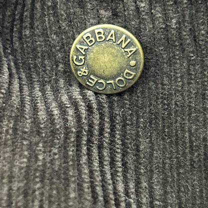 DOLCE&GABBANA ドルチェアンドガッバーナ ブラウン コーデュロイ ジャケット ジャケット