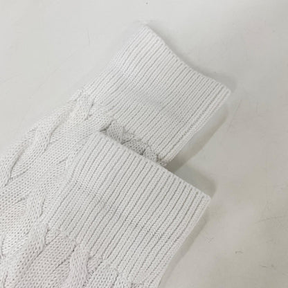 POLO RALPH LAUREN ポロ ラルフローレン RLMWB-GLC23 ホワイト コットン ケーブルニット カーディガン トップス