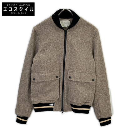 oliverspencer オリバースペンサー ベージュ ウール ジップジャケット ジャケット