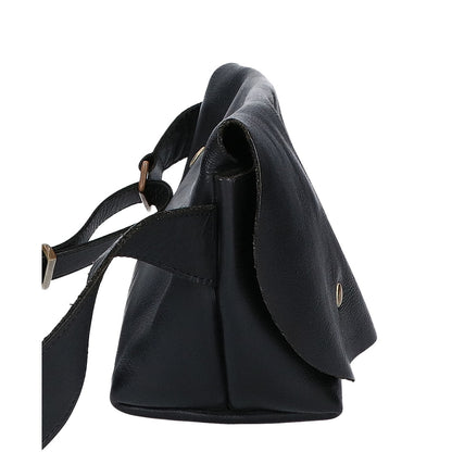 Leather Messenger Bag / Shoulder Bag S for Men