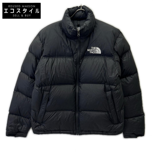 NJ1DQ55A BLACK ECO NYLON NUPTSE DOWN JACKET L/100 Men's