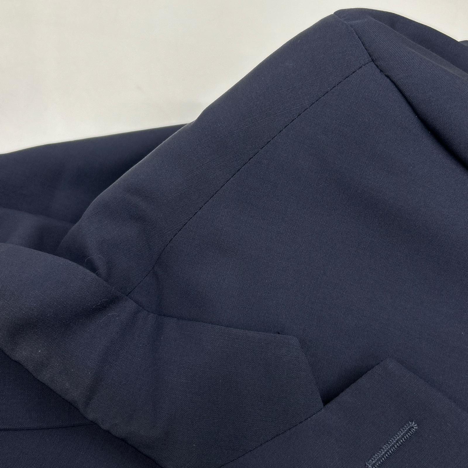 DIOR 013C217A3500 Navy 20SS Arm Saddle Pocket Wool Mohair 2B Tailored Jacket