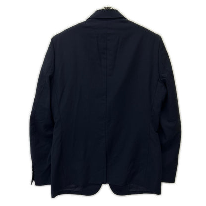 DIOR 013C217A3500 Navy 20SS Arm Saddle Pocket Wool Mohair 2B Tailored Jacket