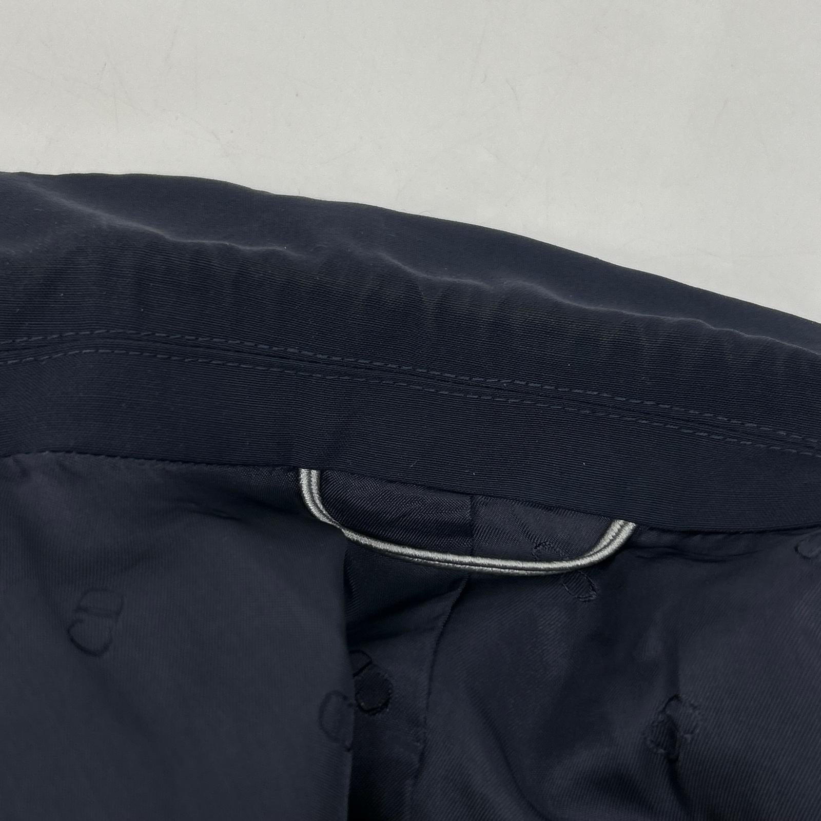 DIOR 013C217A3500 Navy 20SS Arm Saddle Pocket Wool Mohair 2B Tailored Jacket