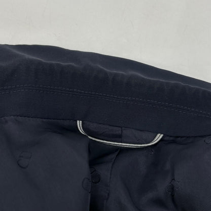 DIOR 013C217A3500 Navy 20SS Arm Saddle Pocket Wool Mohair 2B Tailored Jacket