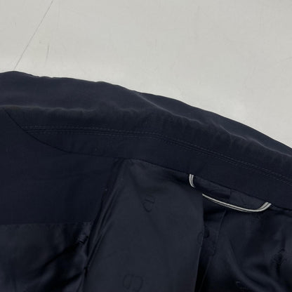 DIOR 013C217A3500 Navy 20SS Arm Saddle Pocket Wool Mohair 2B Tailored Jacket