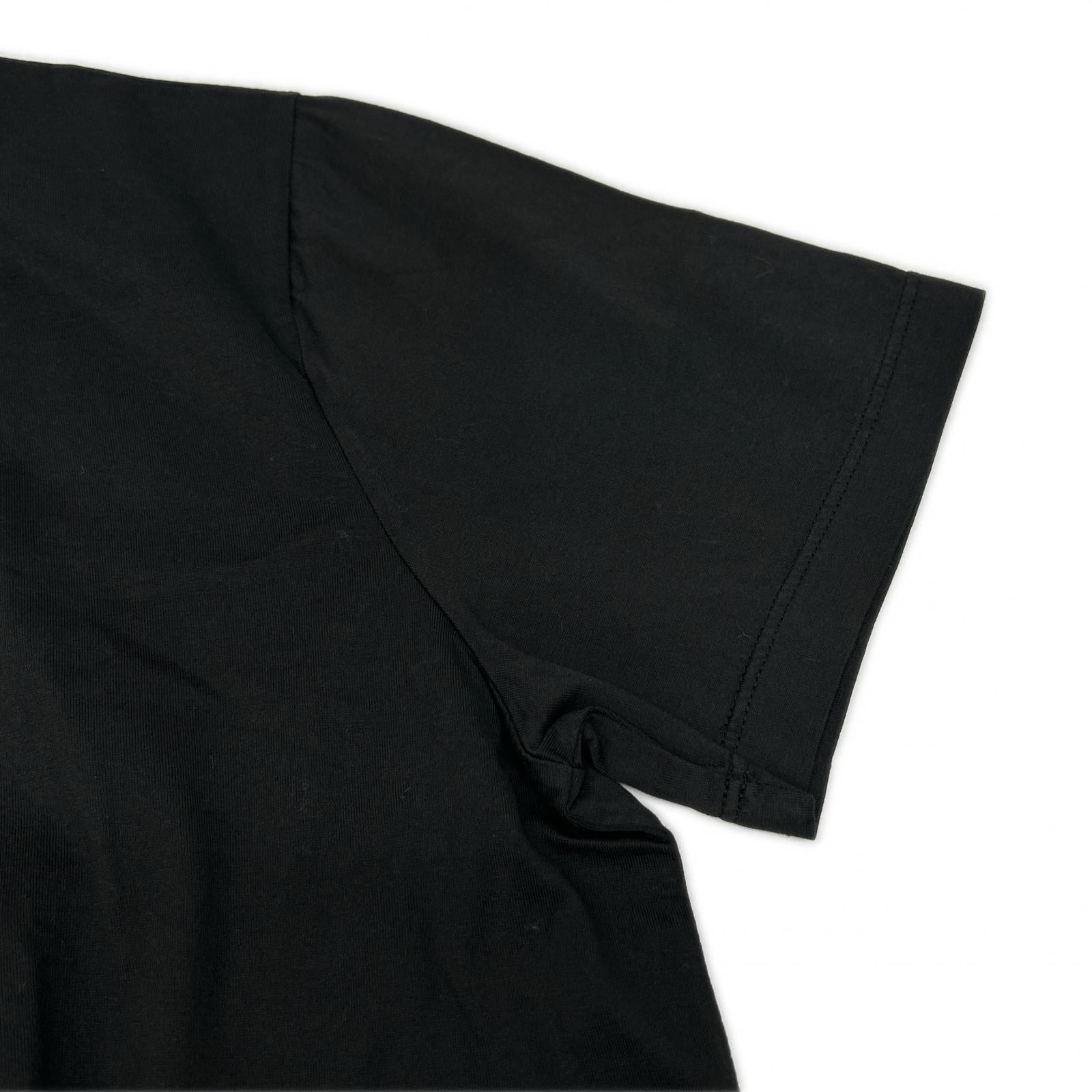 PRADA プラダ 19年製 135520 ブラック コットンTシャツ トップス