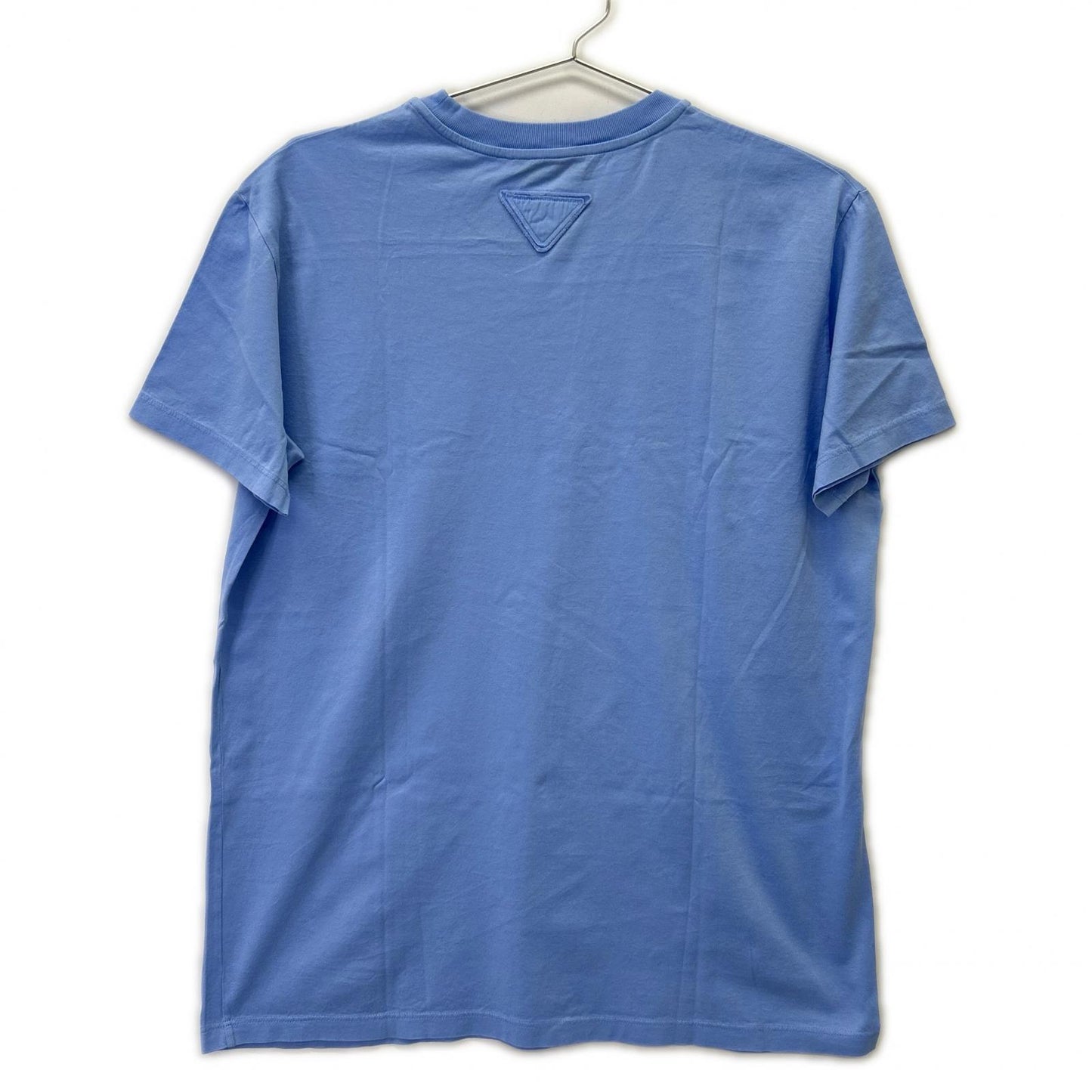 PRADA 2019 Cotton T-shirt Light Blue 135520