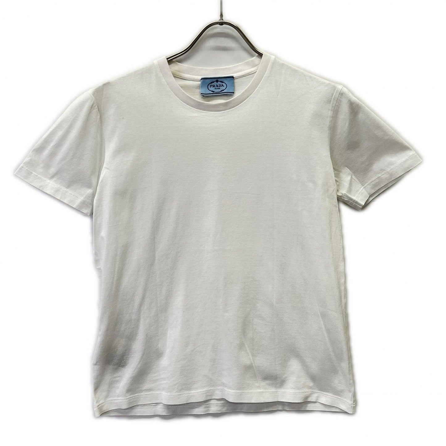 PRADA Prada 2018 White Cotton T-shirt Top