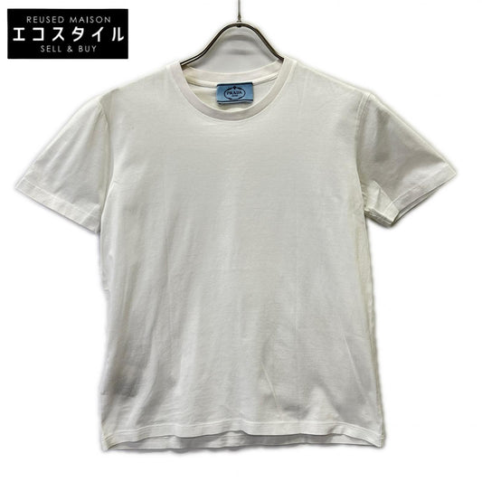 PRADA Prada 2018 White Cotton T-shirt Top