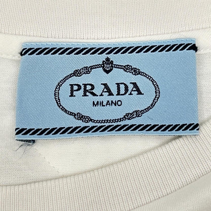 PRADA Prada 2018 White Cotton T-shirt Top