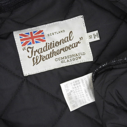 TRADITIONAL WEATHERWEAR トラディショナルウェザーウェア ナイロン キルティングコート レディース 32 ブラック コート