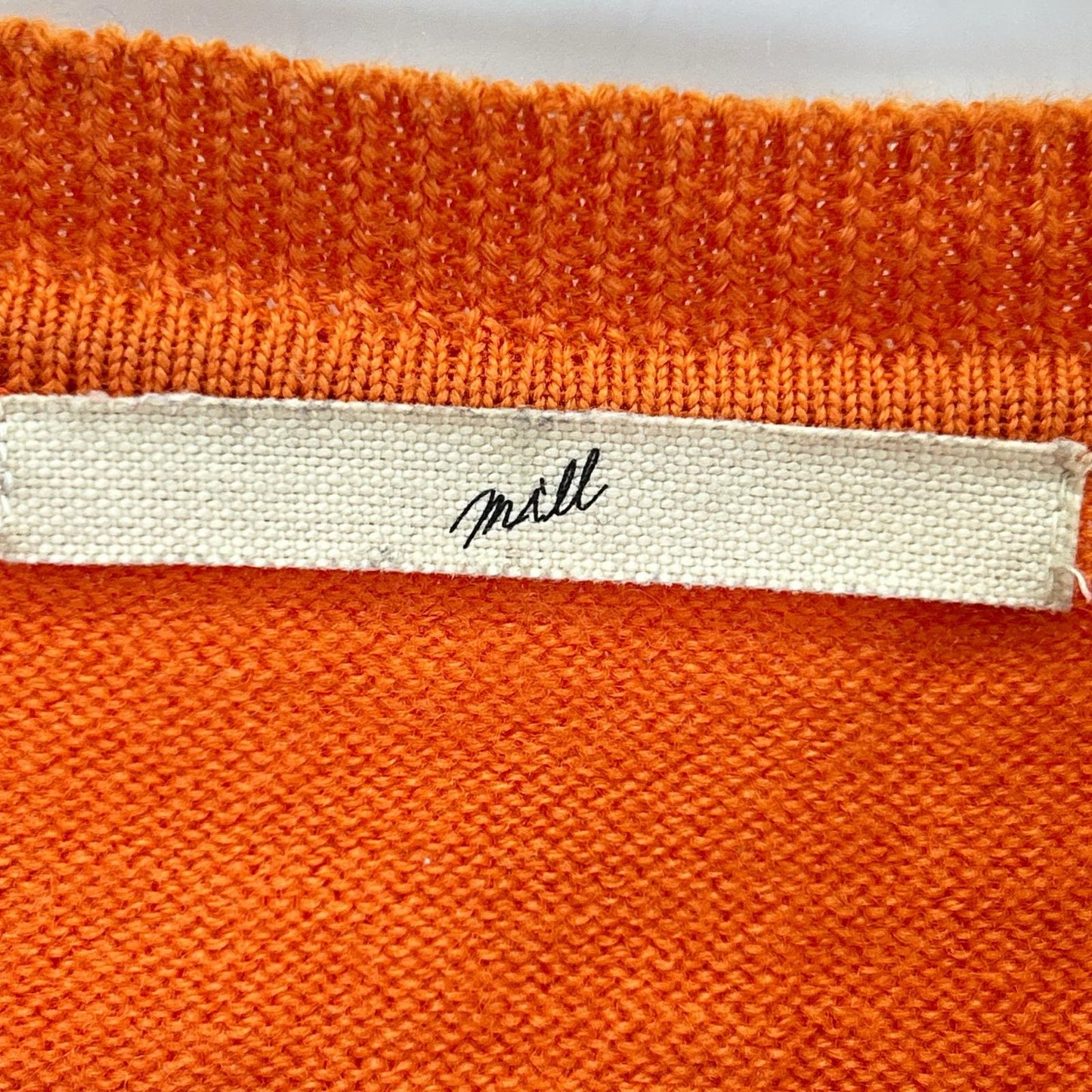 橙色 CRASH HENLEY NECK SWEATER 针织套头衫 上衣 2 男士