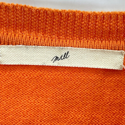 mill ミル オレンジ CRASH HENLEY NECK SWEATER ニット セーター トップス