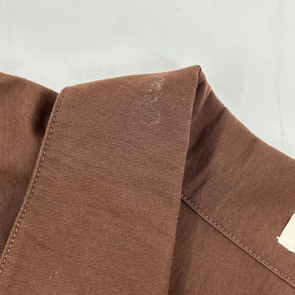 25SS 棕色 军装 衬衫连衣裙 连衣裙 F 女士