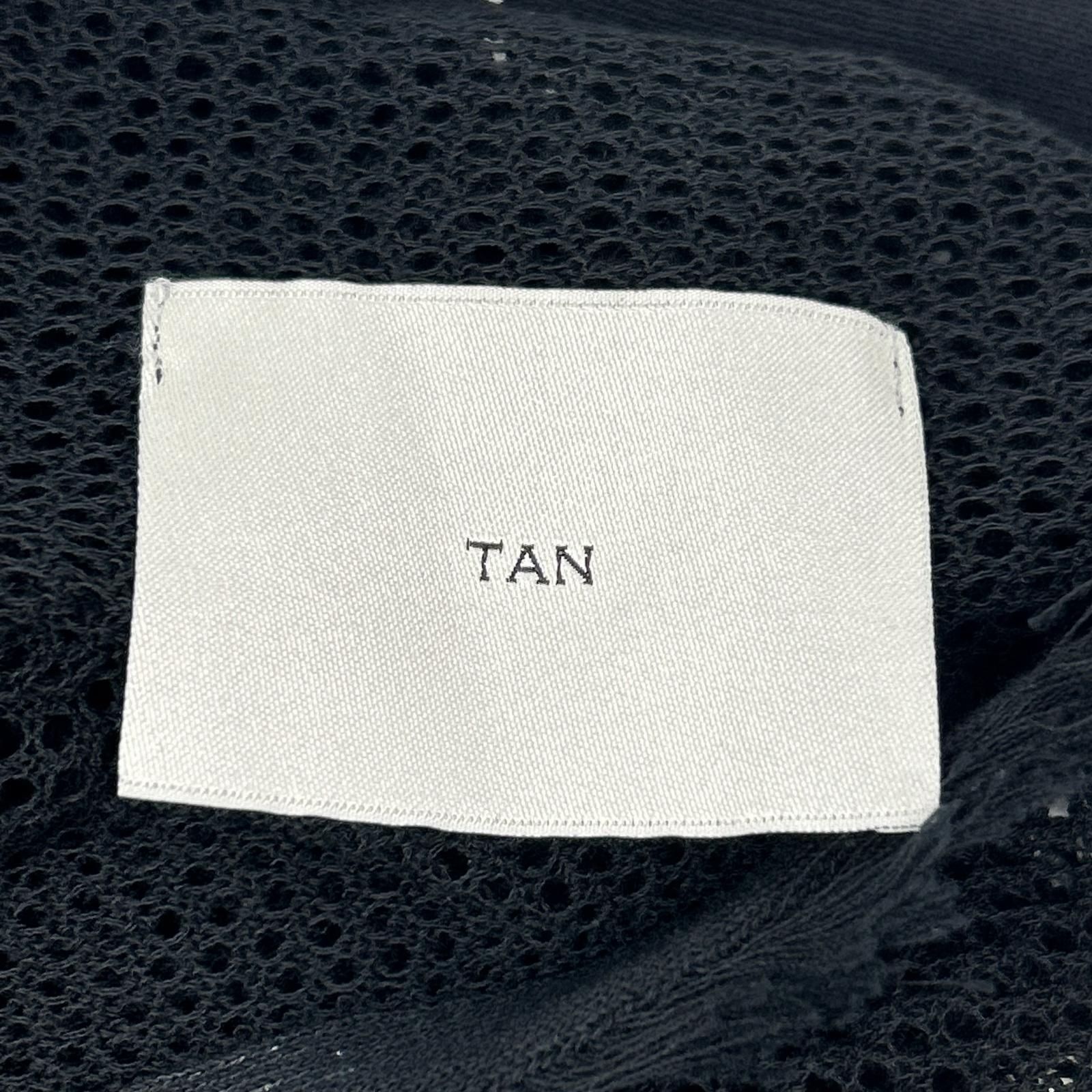 TN19SS025 ﾌﾞﾗｯｸ ﾛﾝｸﾞﾆｯﾄ ﾒｯｼｭ ﾜﾝﾋﾟｰｽ ワンピース レディース
