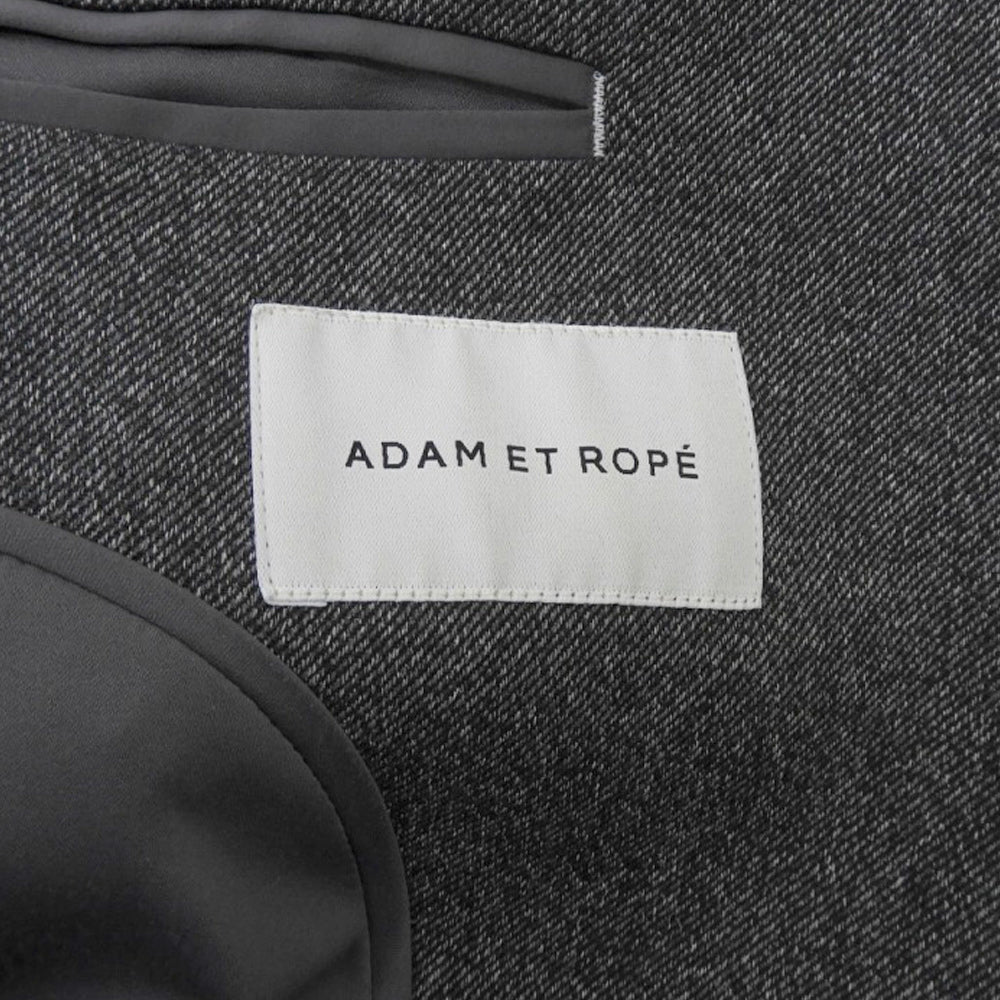 Adam et Rope アダムエロペ ベルテッド テーラード ジャケット ベルト付き レディース グレー F ジャケット