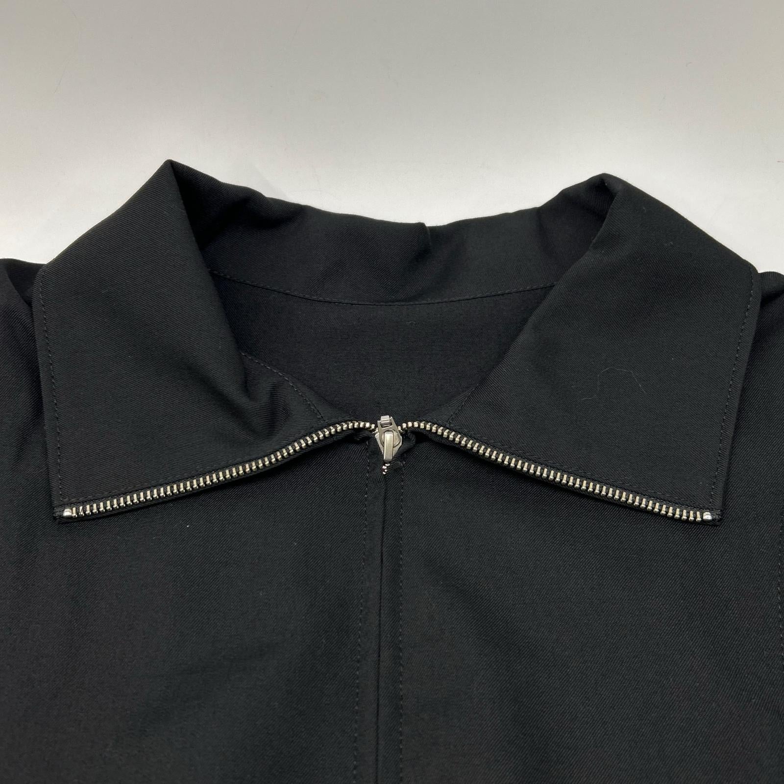 Adam et Rope アダムエロペ 24SS ブラック サイドラインブルゾン ジャケット