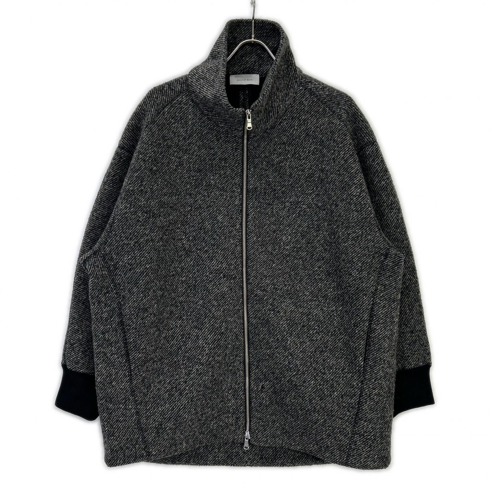 Adam et Rope アダムエロペ 24AW GAL24070 ツイードボンディングコーディガン ジャケット