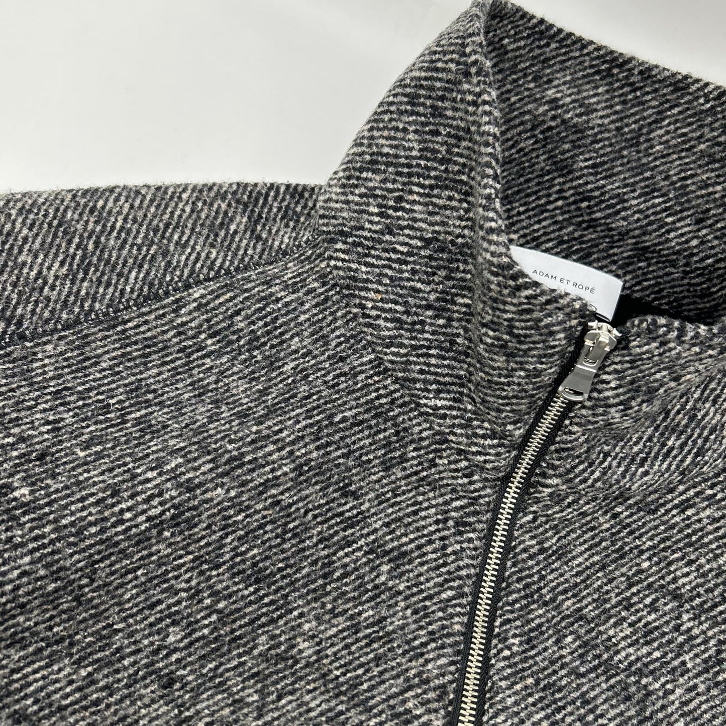 Adam et Rope アダムエロペ 24AW GAL24070 ツイードボンディングコーディガン ジャケット
