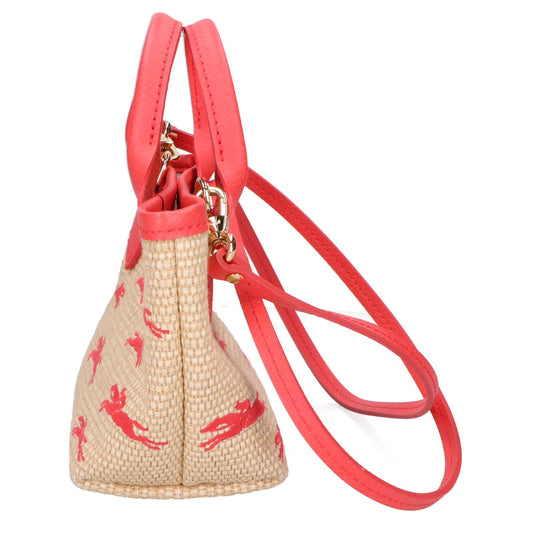Longchamp ロンシャン 【美品】10206HCF218 PANIER PLIAGE FRAISE パニエ プリアージュ 2WAYショルダー ハンドバッグ