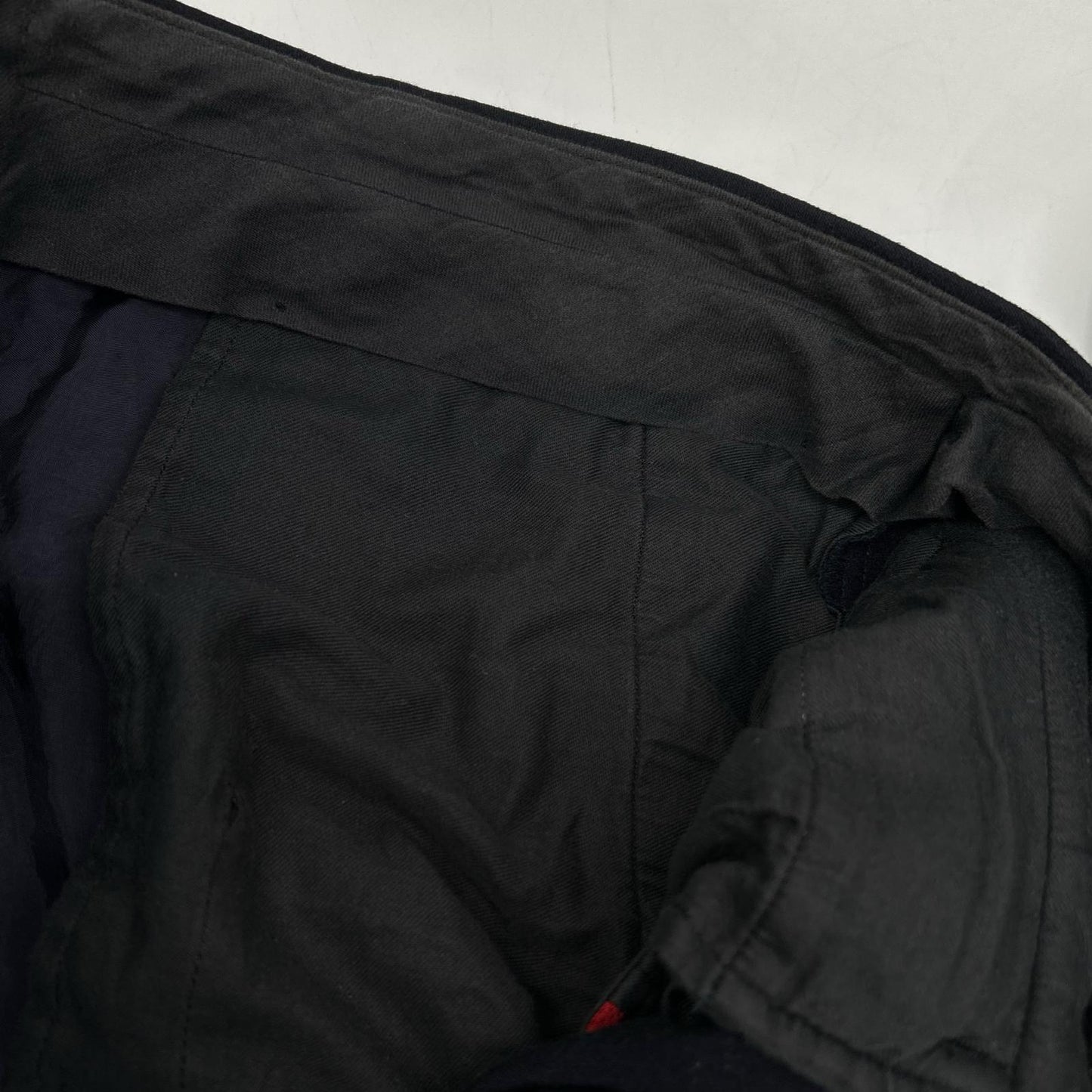 BLACK WOOL JACKET PANTS SET UP SUIT SET UP 46/48 Men's