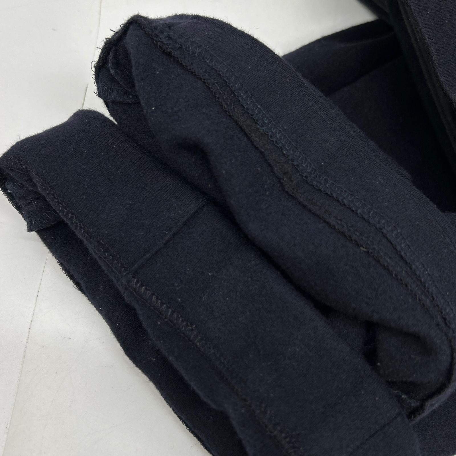 BLACK WOOL JACKET PANTS SET UP SUIT SET UP 46/48 Men's