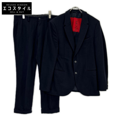 BLACK WOOL JACKET PANTS SET UP SUIT SET UP 46/48 Men's